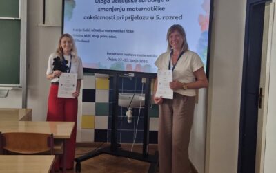 Naše učiteljice na znanstveno-stručnom skupu „Inovativna nastava matematike“